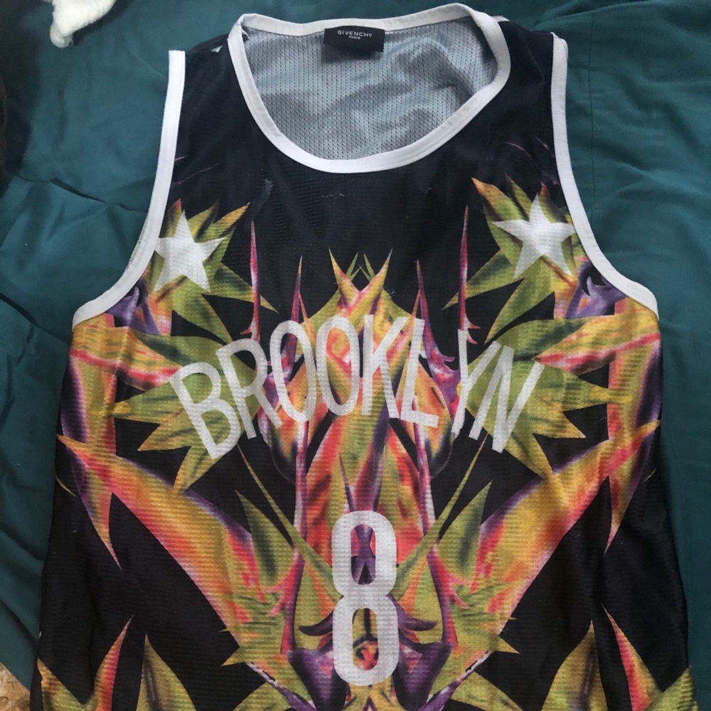 Givenchy black Deron Williams Brooklyn Nets jersey